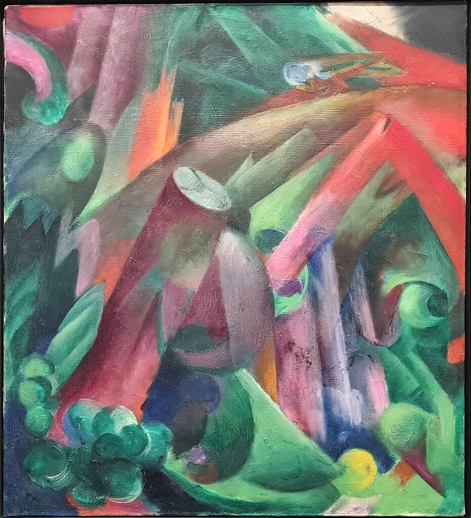 Interno foresta con uccello - Albertina, Vienna